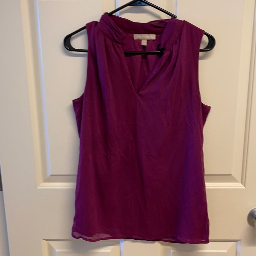 Banana Republic sleeveless blouse